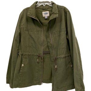 Old Navy Green Jacket Women